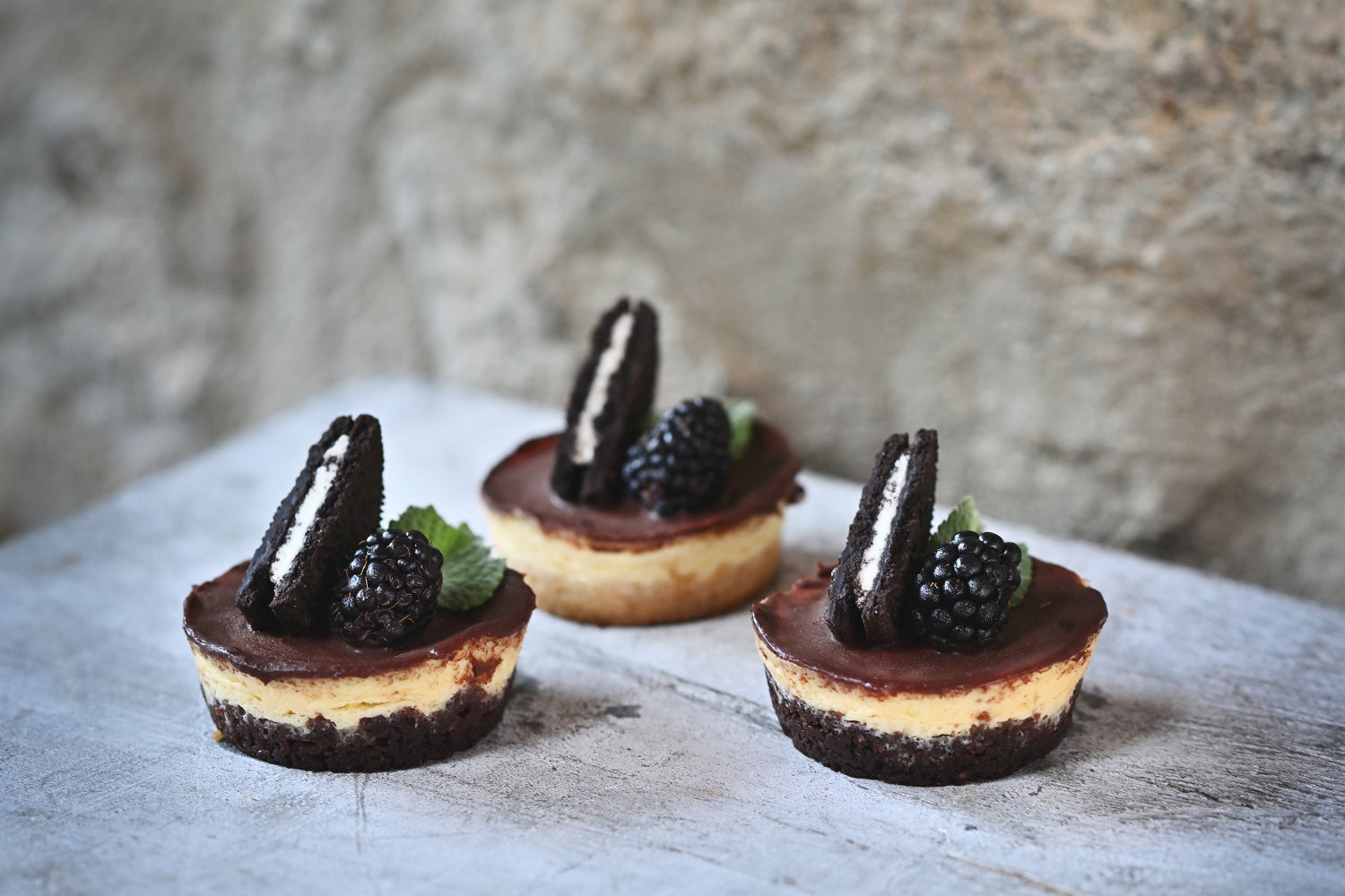 MINI CHEESECAKE ČOKOLÁDA